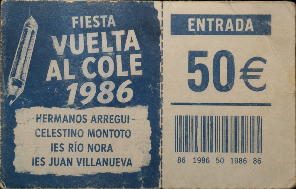 entrada cena vuelta al cole
